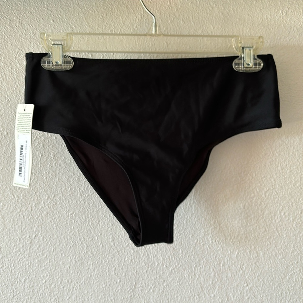 Seea “Brasilia high waist bikini bottom” black